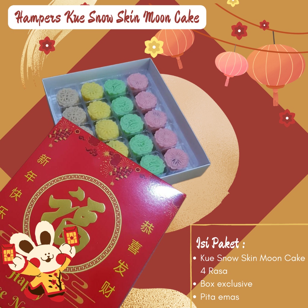 

Cheryl's Snow Skin Mochi Mini Cake Snowskin Home made 20pcs