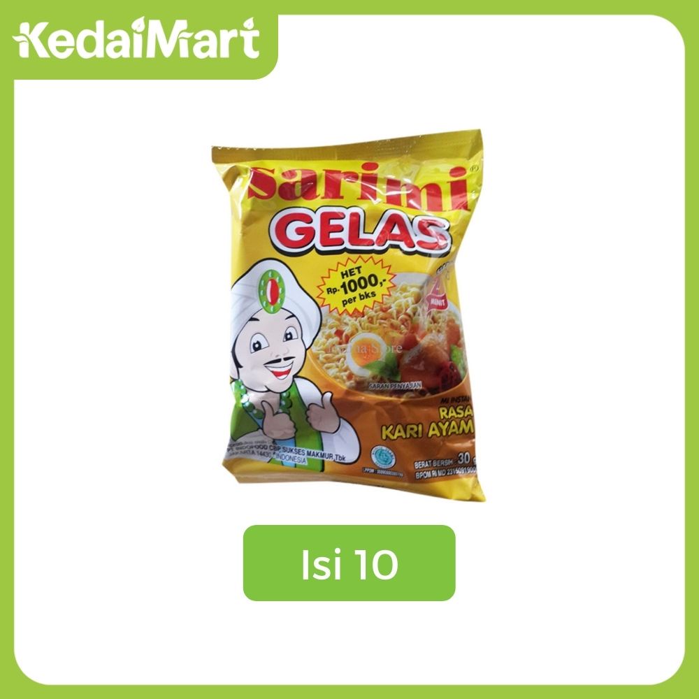 Jual Sarimi Mie Gelas Rasa Kari Ayam 30 Gram Shopee Indonesia