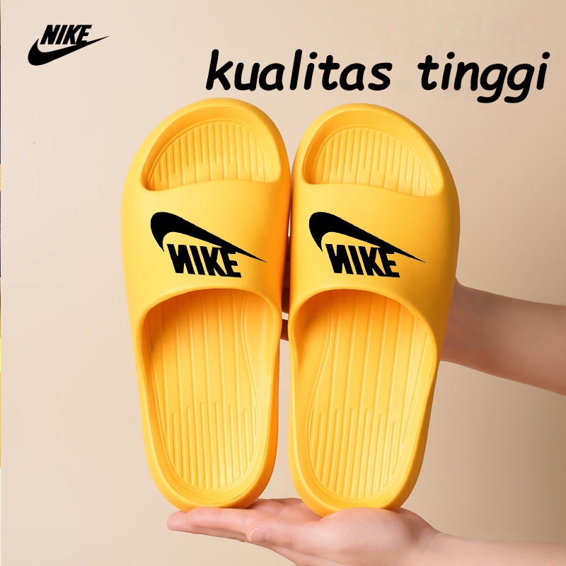Sandal NIKE Wanita Sendal Slip On Wanita Sendal Pasangan Rumah Tangga Non-Slip Kamar Mandi Sandal Dan Sandal Musim Panas SIZE 36-40