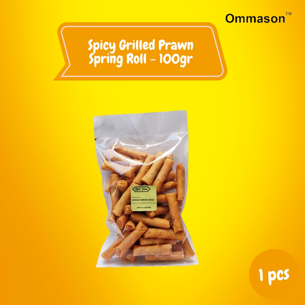 

Ommason x Sumpia Udang - Spicy Grilled Prawn Spring Roll - 100gr