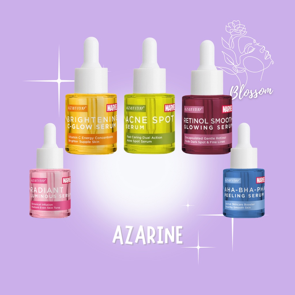 Jual AZARINE MARVEL SERUM AHA BHA PEELING | ACNE SPOT | BRIGHTENING