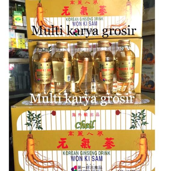 

Terlaris 케 minuman ginseng Korea won Ki Sam korean ginseng drink