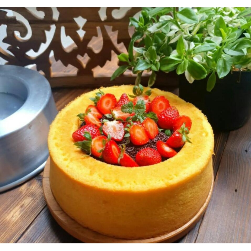 Loyang Kue brownies / Loyang Bolu Cekung / Cetakan kue piscina / Loyang Bulat press