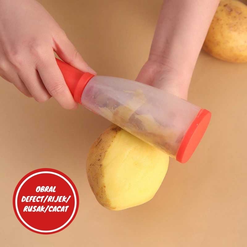 [OBRAL RIJEK] Parutan Pengupas Buah Sayur Peeling Knife - JJ106