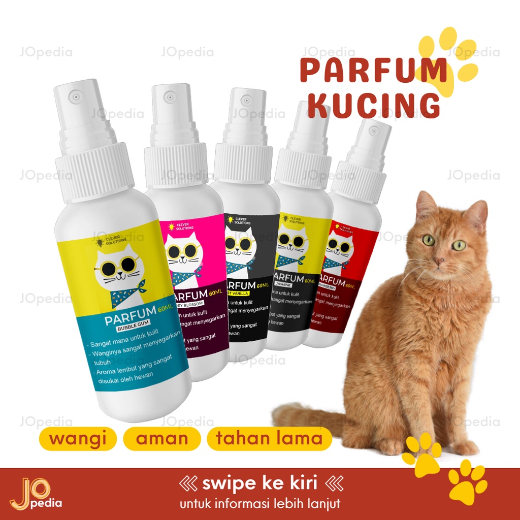 PARFUM KUCING Kelinci Hamster Sugar Glider Pewangi Hewan Pet Perfume