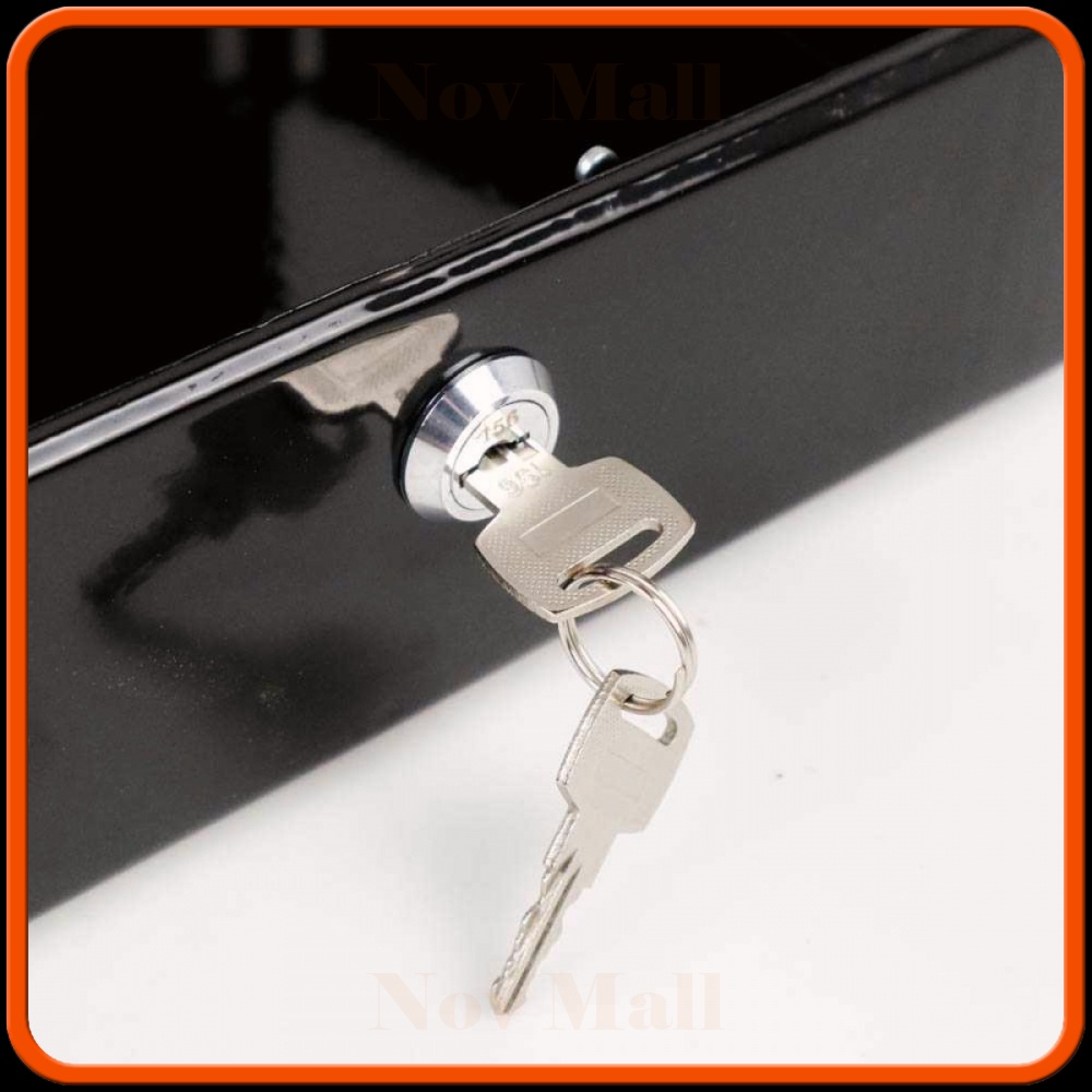 Kotak Brankas Uang Safebox Key Lock 25x19x9cm -ST510