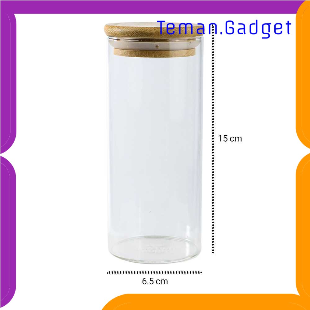 TG - DPR One Two Cups Toples Kaca Penyimpanan Makanan Glass Jar - GH1270