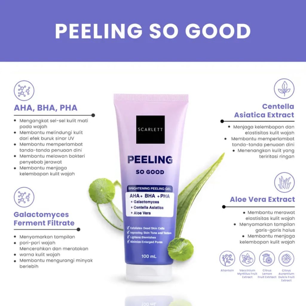 Scarlet Peeling So Good Brightening Gel AHA+BHA+PHA