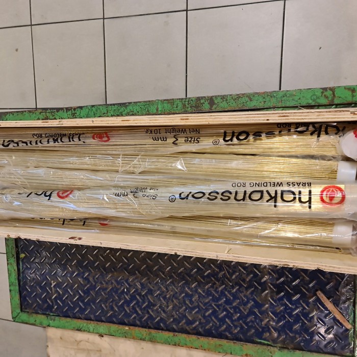 Kawat Kawat Las Kuningan Hakanson 3Mm