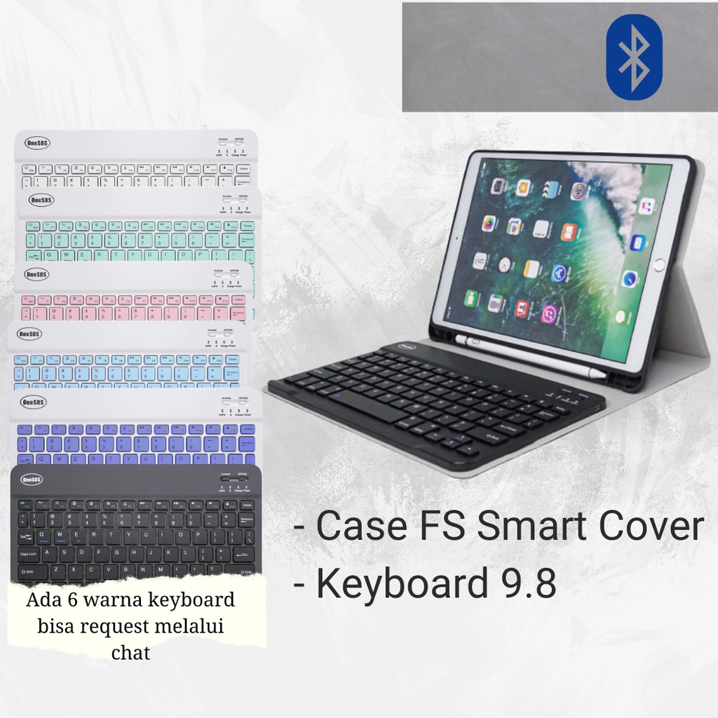 PAKET SUPER LENGKAP Tab Huawei Matepad SE 10.4 | Matepad 10.4/Honor V6 | Matepad T10S Keyboard + Sar