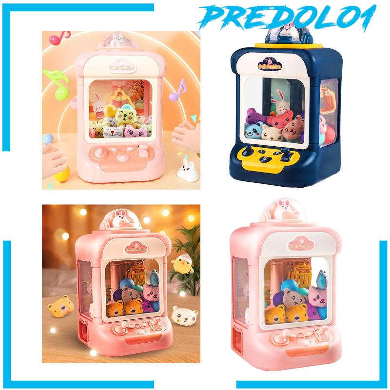 [Predolo1] Vending Grabber Machine Grab Doll Klip Boneka Dengan Suara Untuk Anak Kids