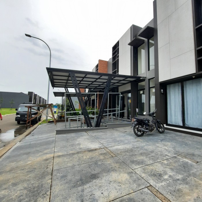 kanopi besi hollow alderon minimalis