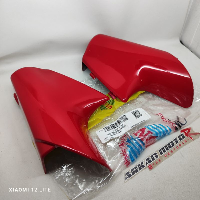 COVER TUTUP SHOCK SPAKBOR DEPAN VEGA F1ZR FIZ R FIZR MERAH NON ORIGINAL MERK WIN