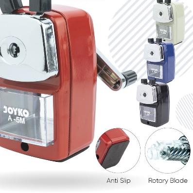 

[KODE PRODUK 0YJBK4874] Rautan pensil meja A5m Joyko Rautan putar