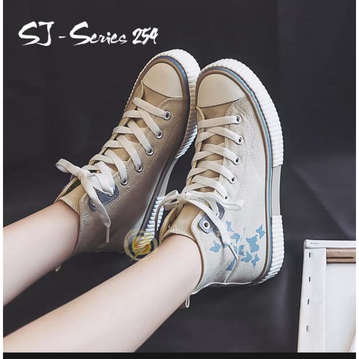 PROMOO!! sepatu style kekinian boot SJ-butterfly