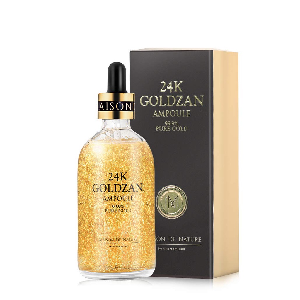 SERUM 24K GOLDZAN AMPOULE 99.9% PURE GOLD