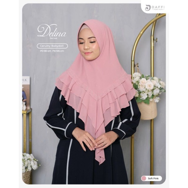 KHIMAR DELINA ORI DAFFI HIJAB