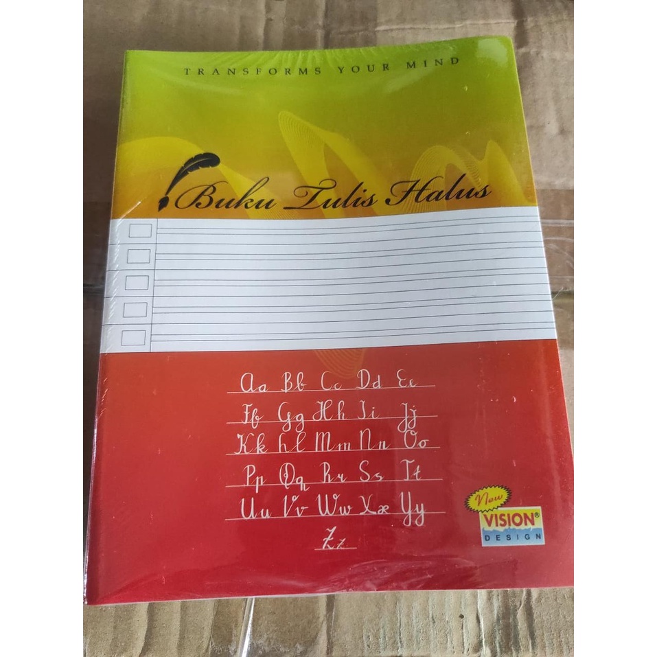 

Buku Halus/Buku Halus Vision/ Buku Halus Vision/ Buku Tulis Halus