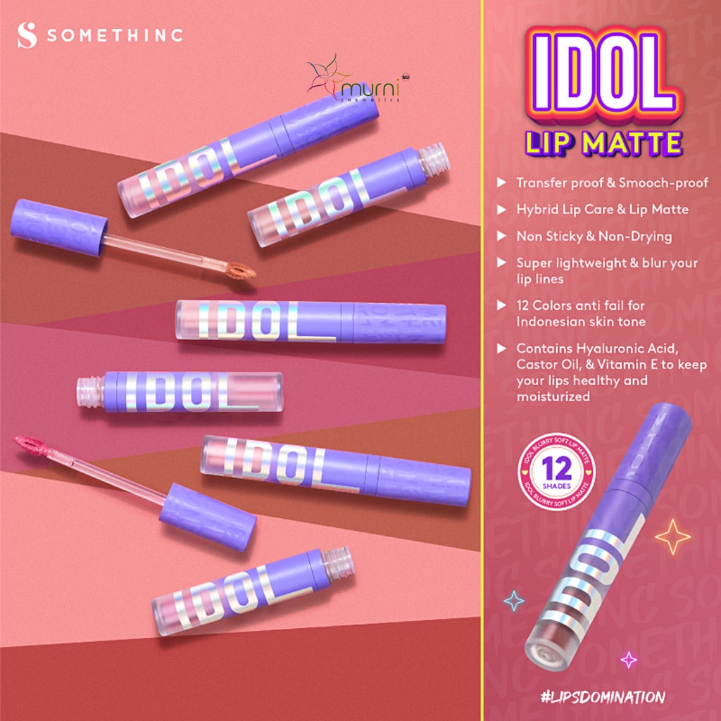 SOMETHINC IDOL BLURRY SOFT LIP MATTE 3G