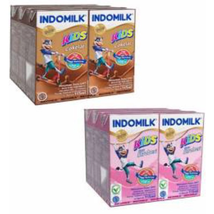 

Indomilk Kids 6x115ml Strawberry | Coklat