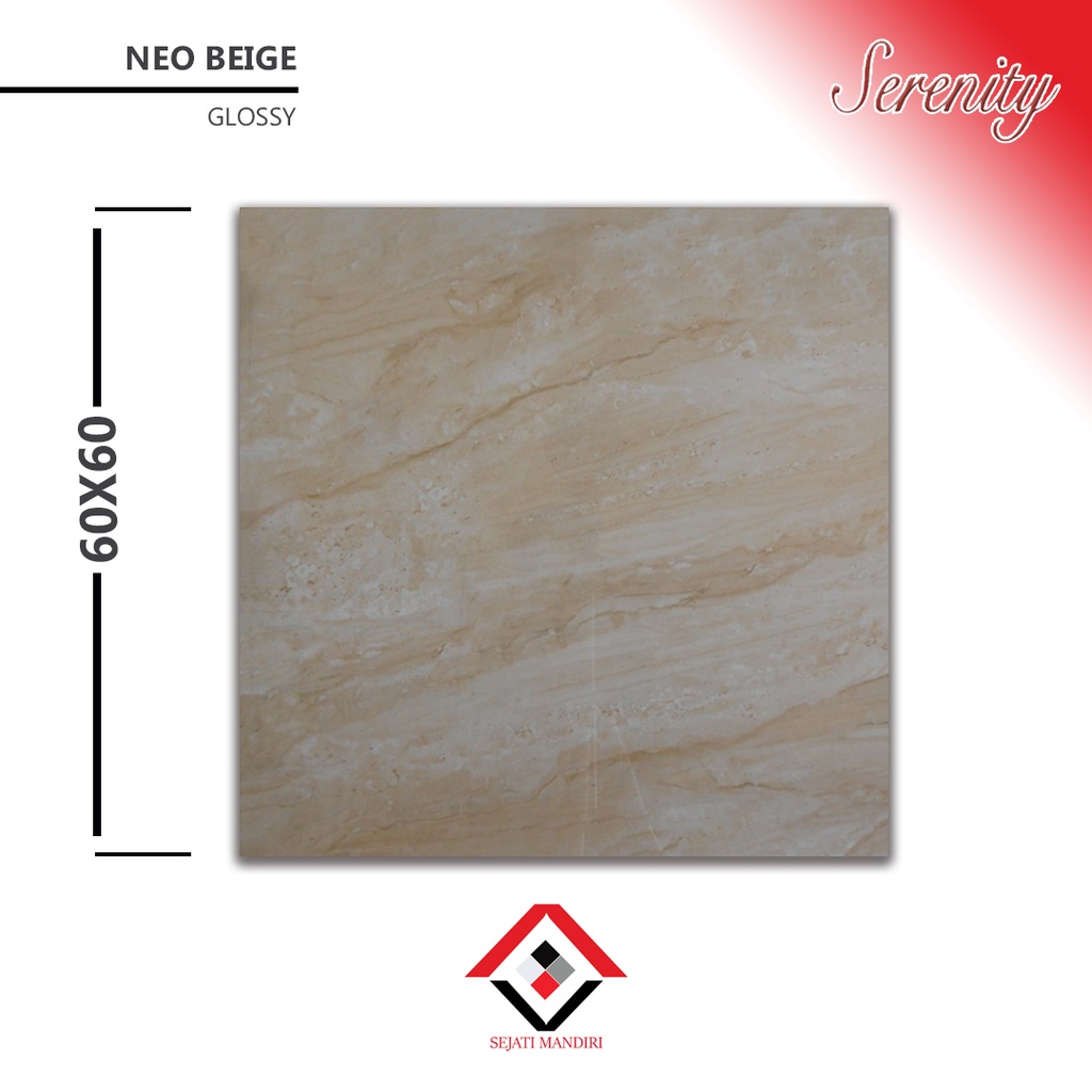 granit 60x60 - motif marmer - serenity neo beige