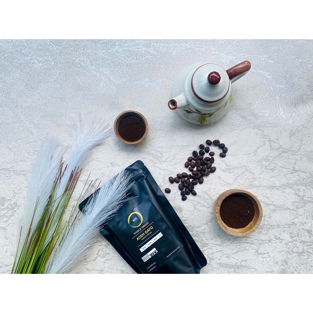 

ROASTED BEAN ROBUSTA ACEH GAYO 250gr / KOPI ROBUSTA ACEH GAYO 250gr
