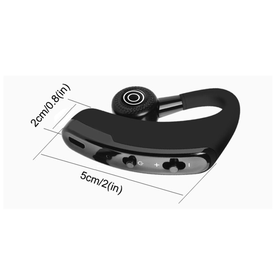 Headset Bluetooth V9 - Wireless Earphone Mic Control Full Bass