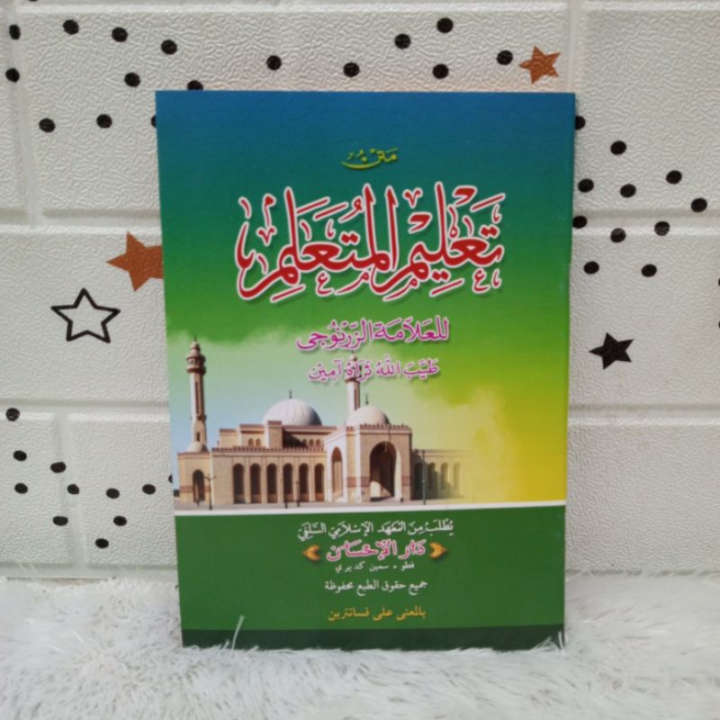 KITAB TA'LIM MUTA'ALIM TA'LIMUL MUTA'ALIM TAKLIMUL MUTAALIM MAKNA PESANTREN MURAH ORIGINAL LIRBOYO