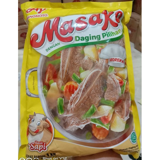 

MASAKO SAPI,Masako rasa Sapi 1000g(1kg)