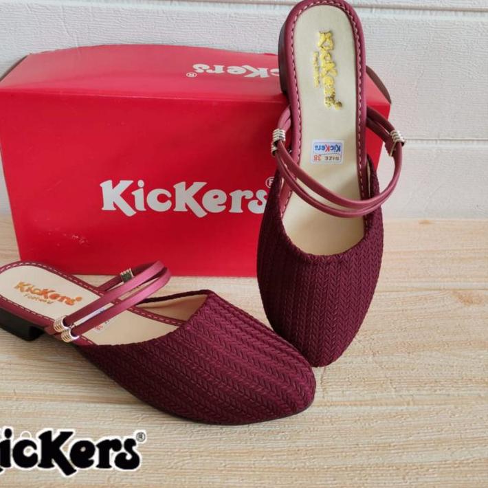 か Sandal Selop Wanita Terbaru Kickers Sepatu Wanita Terbaru Kekinian Sepatu Cewek Remaja Terbaru 202