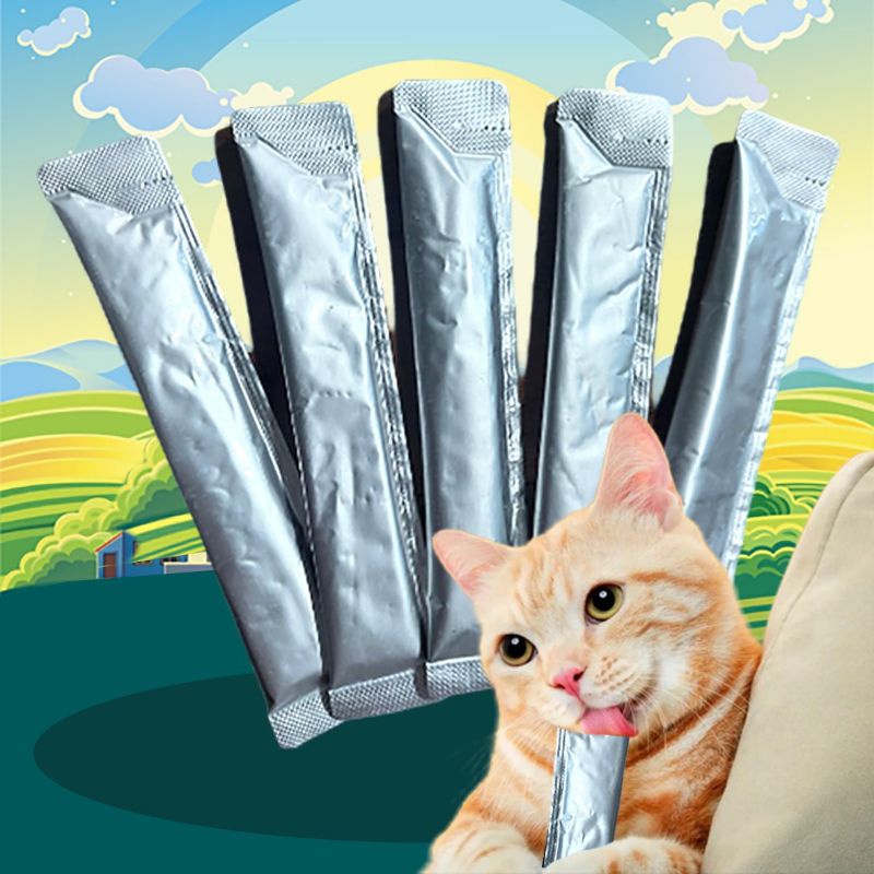 SNACK POLOS - Makanan Kucing Camilan Kucing Snack Kucing Wetfood Kucing Cat Stick 15 gr Salmon Ayam Tuna