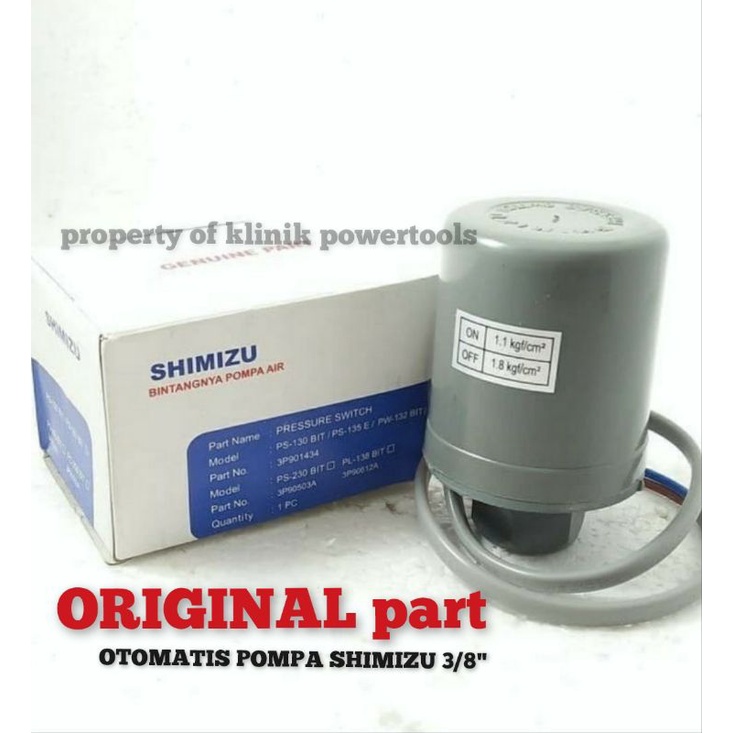 Shimizu otomatis pompa original 3/8"