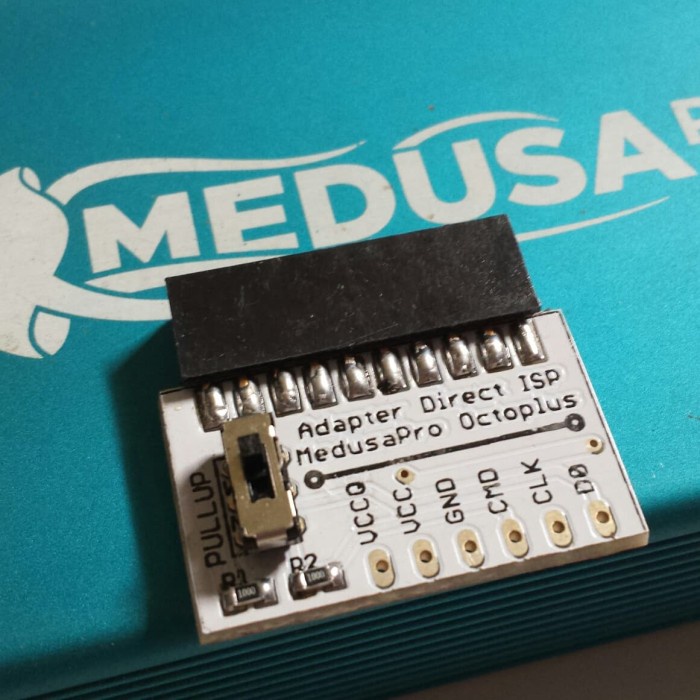 PROMO Adapter Direct ISP Emmc Medusa Octoplus Pro Pullup Resistor dan Switch