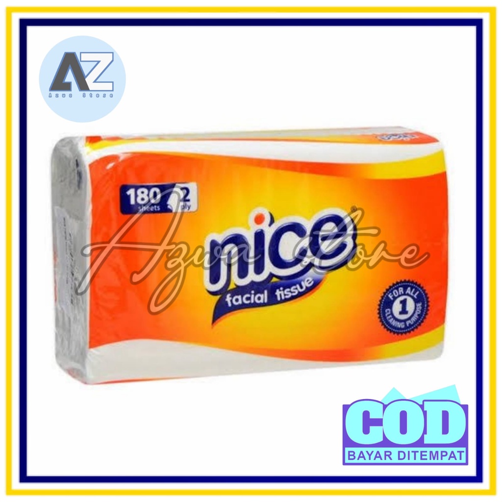 Tissue Facial/Tissue nice 180 sheets 2 ply