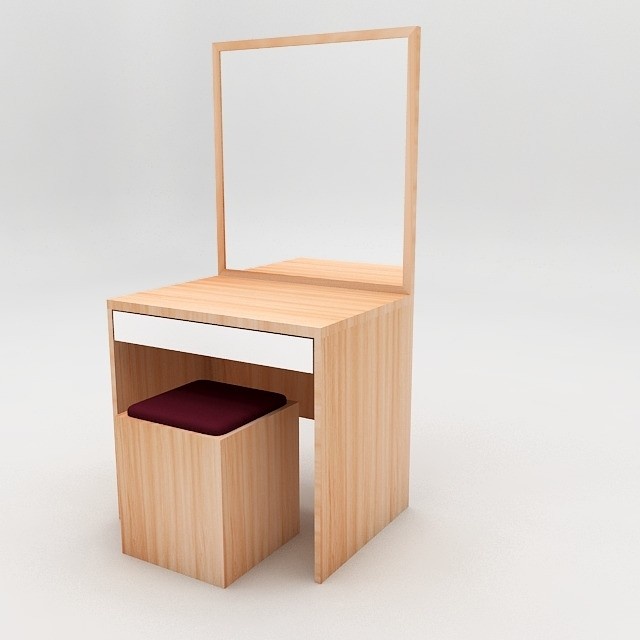 meja rias hpl minimalis modern