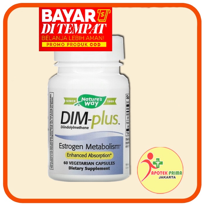 Nature's Dim Plus Supplement Diindolymethane Estrogen Metabolism