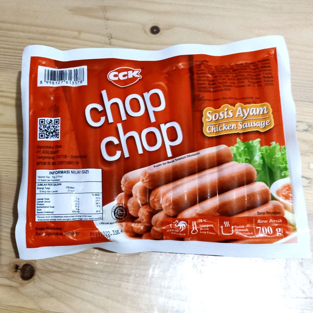 

Sosis Ayam CCK Chop Chop 700g