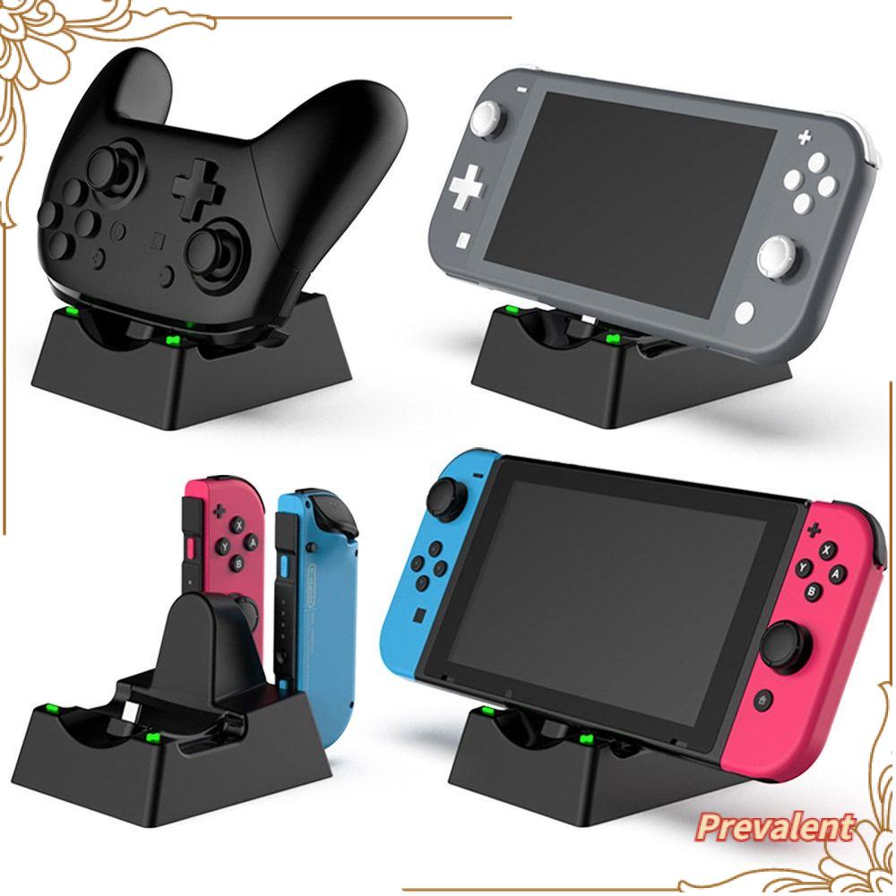 Preva Charging Dock Aksesoris Power Adapter Games Untuk Controller Game Nintendo Switch