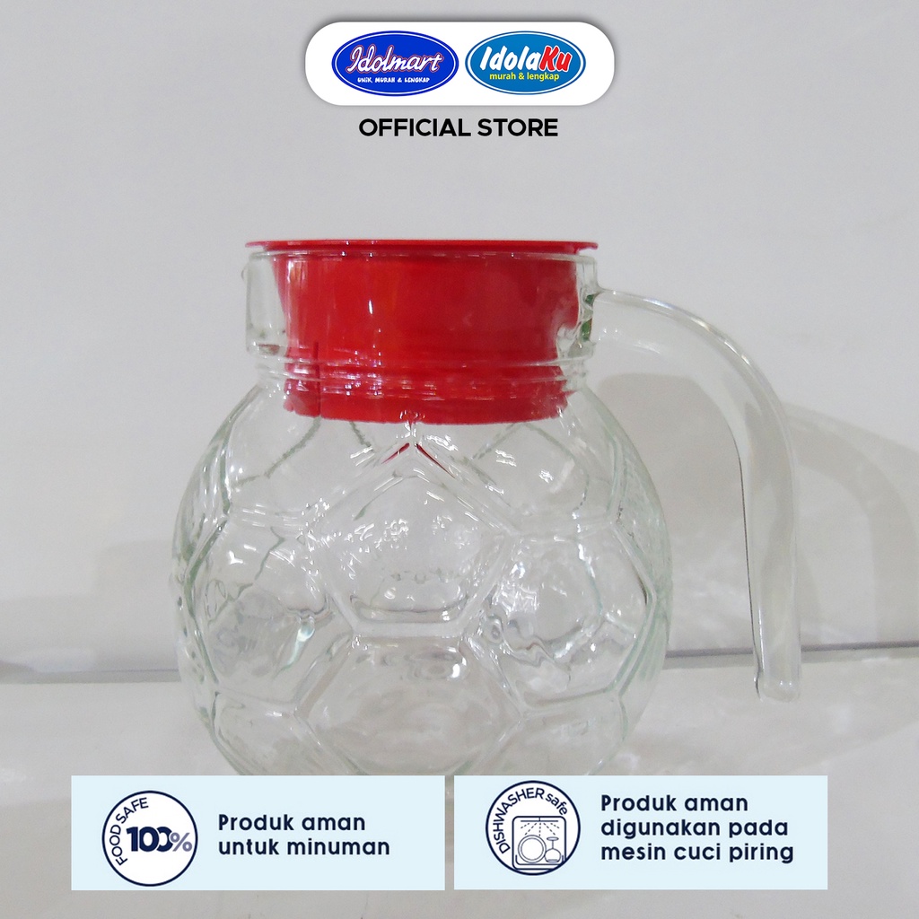 IDOLMART Teko Bulat Kimglass Satuan TPL-814 500ml - Surabaya