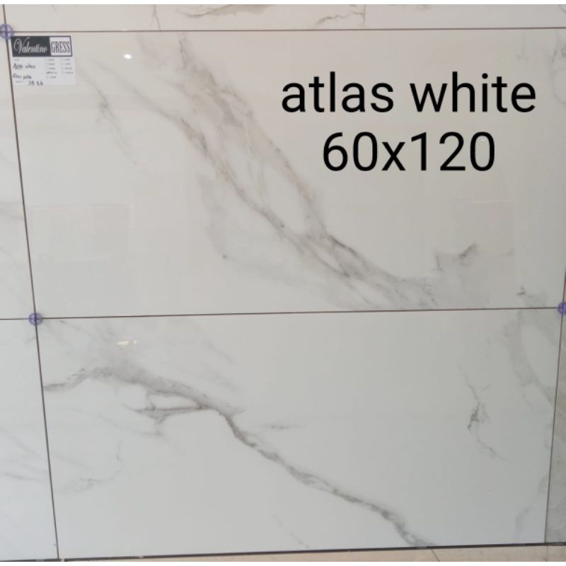 Granit 120x60 Atlas white valentino gress / 2 pcs