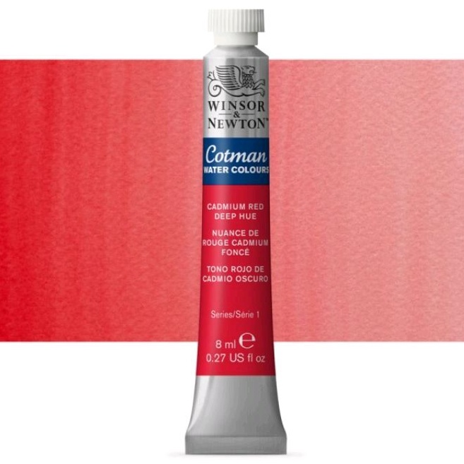 

COTMAN WATERCOLOUR 8 ML CADMIUM RED DEEP HUE WINSOR & NEWTON