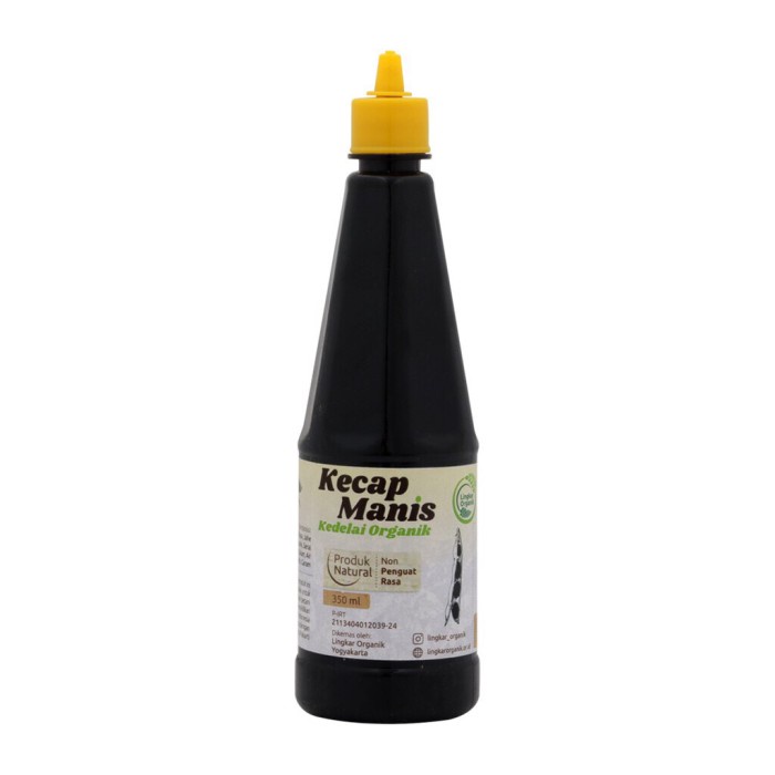 

NEW Kecap Manis Lingkar Organik 350 ML | Kecap Organik | Kecap Non MSG