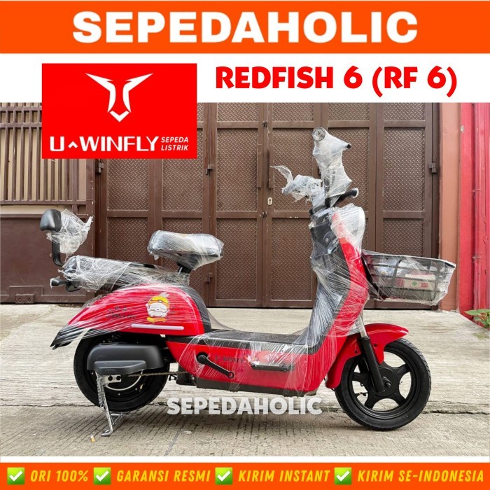 Sepeda Listrik UWINFLY REDFISH 6 RF 6 RF6 Electric E Bike 500 Watt