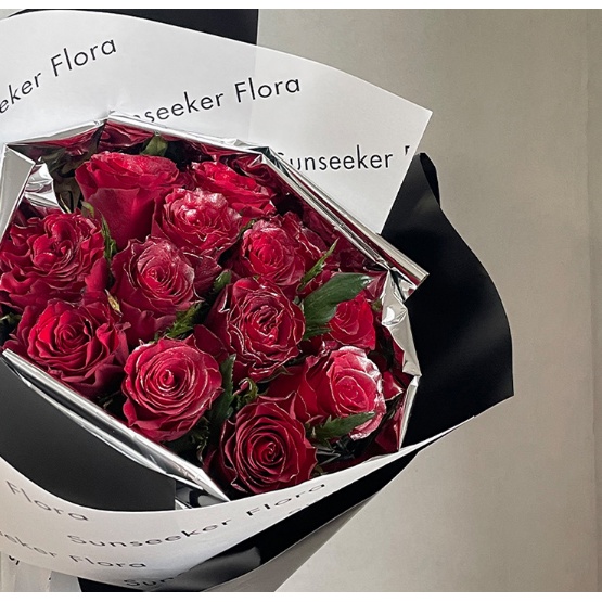 Metalic Mirror Paper Cellophane Wrapping