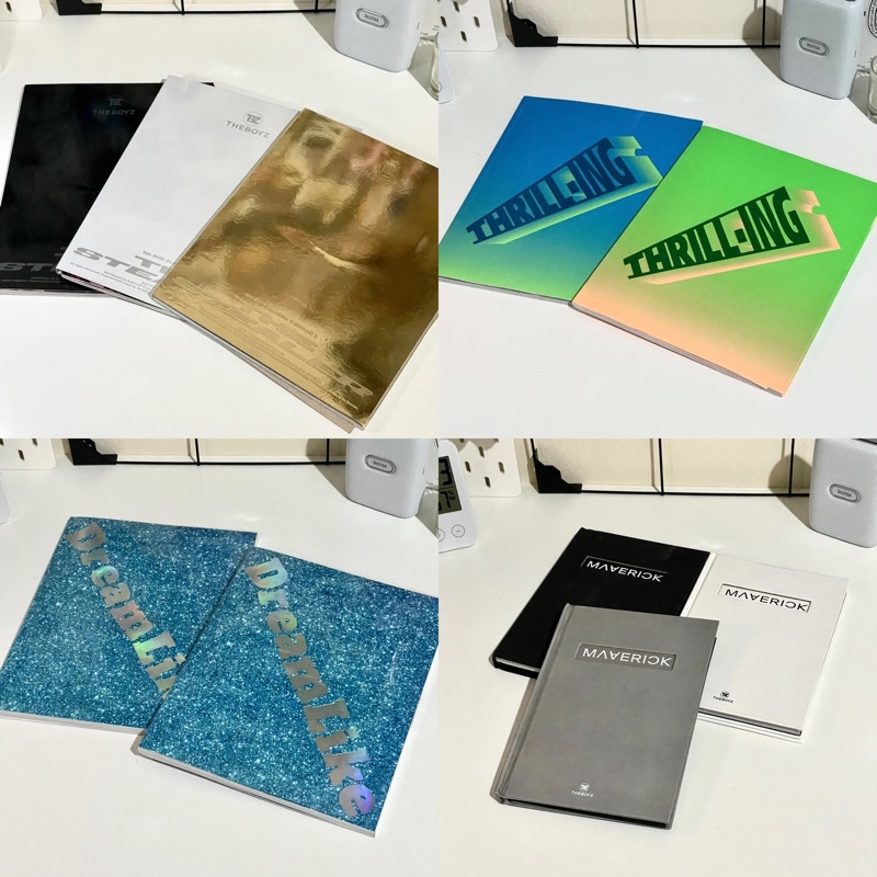 (BACA DESKRIPSI) album only the boyz dreamlike the stealer thrilling maverick