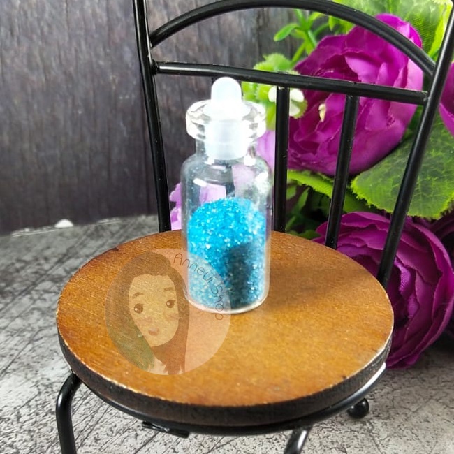 Sand Glitter in Bottle Nail Art Craft Kosmetik Hiasan Kuku Eye Korean Make Up Handphone Decorations Wedding Party Cosplay Metallic Holographic Iridescent Shimmer Star Chunky