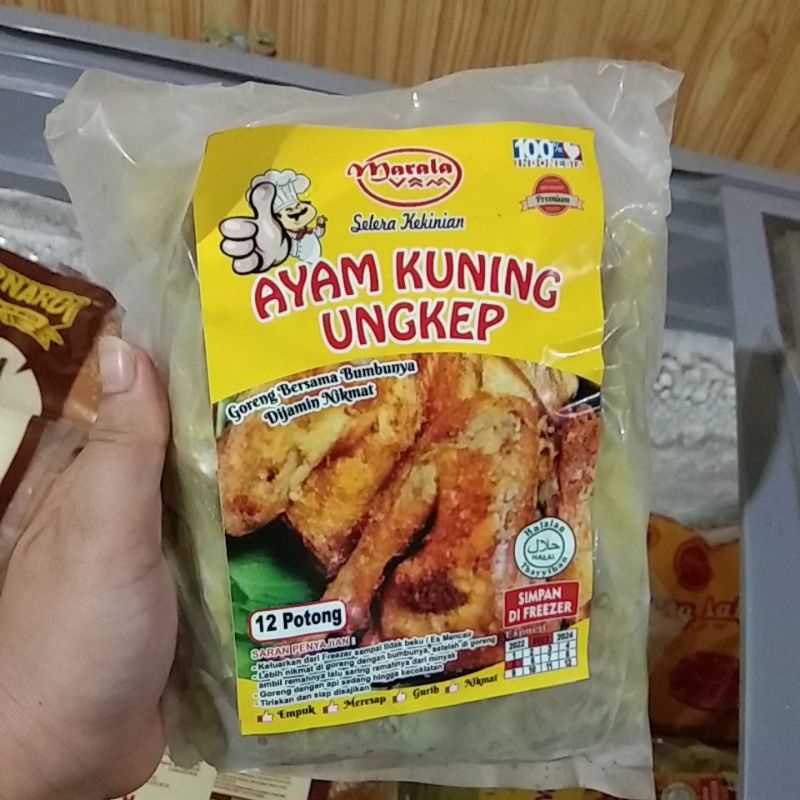 

Marala Ayam ungkep kuning 600 gr