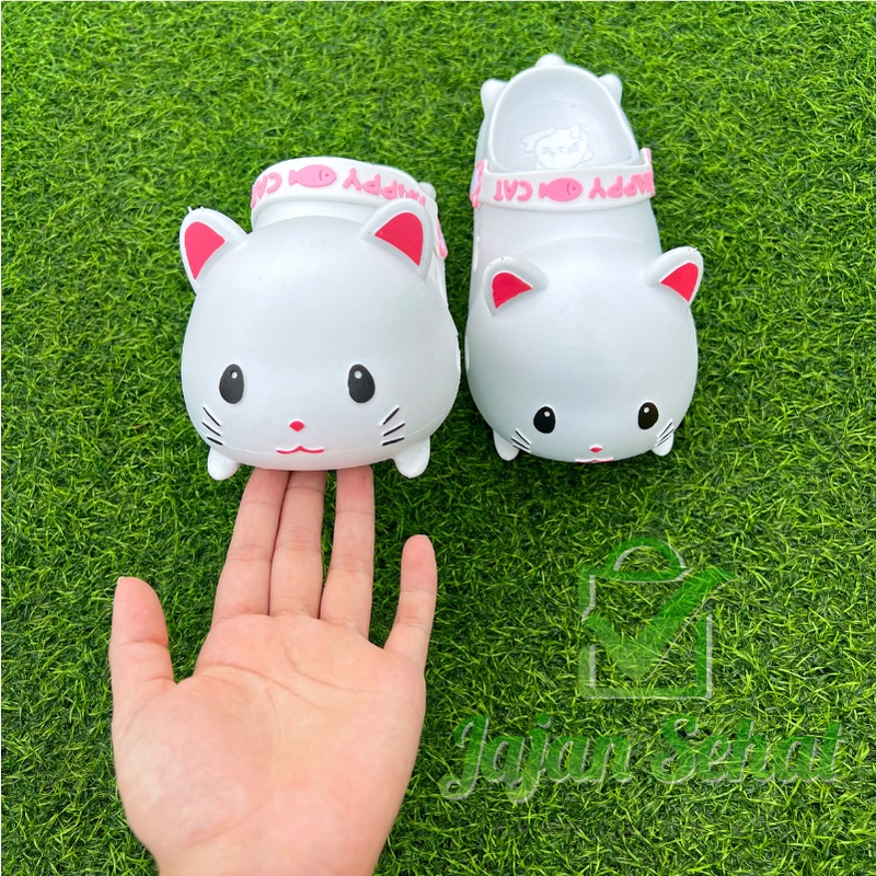 Sendal Lucu Kartun Anak Dewasa Slop Cute Cat Kitty 912