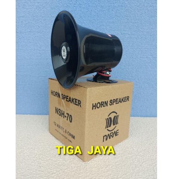 Diskon Promo.. Pengeras Suara Narae 12 watt Corong Not TOA Kecil Horn Speaker Kecil Bulat NSH 70 coc