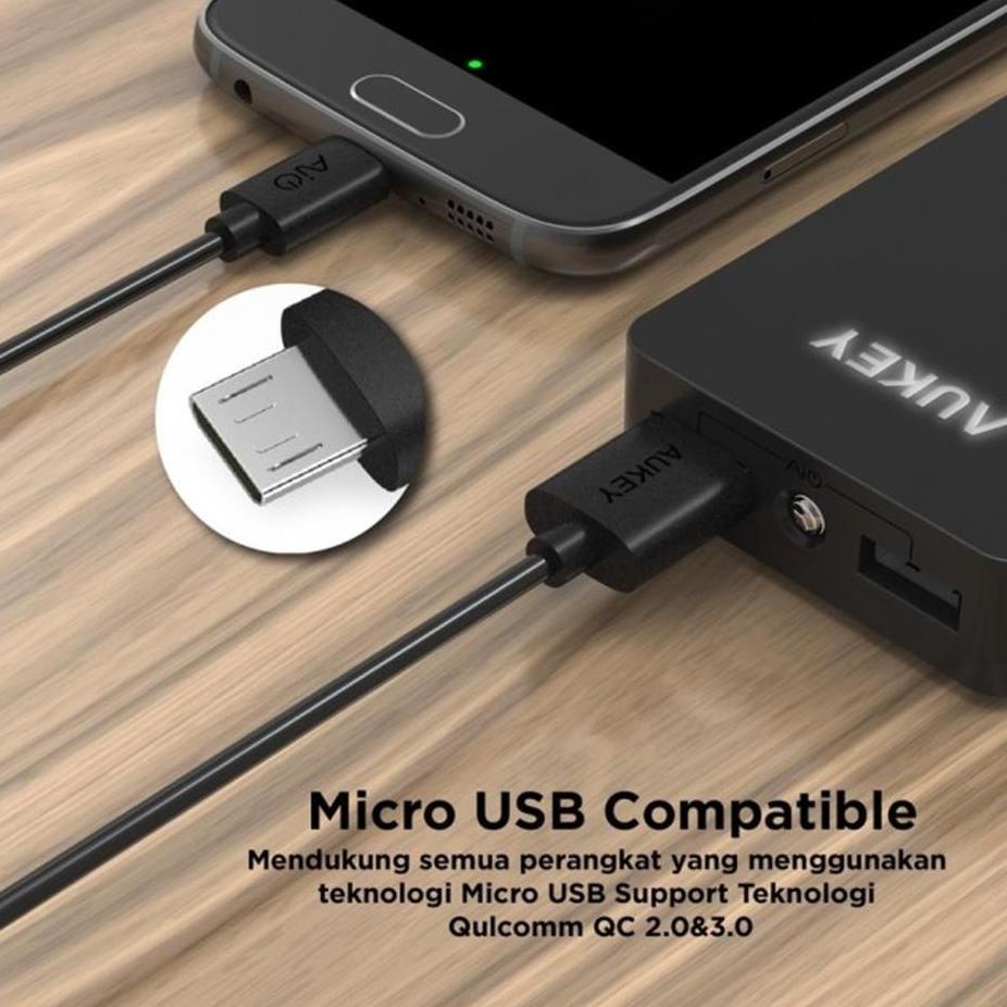 Kualitas Dijamin Aukey Cable Micro USB 2.0 (5Pcs) - 500256